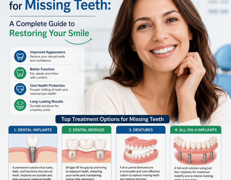 Best Treatment Options for Missing Teeth: A Complete Guide to Restoring Your Smile